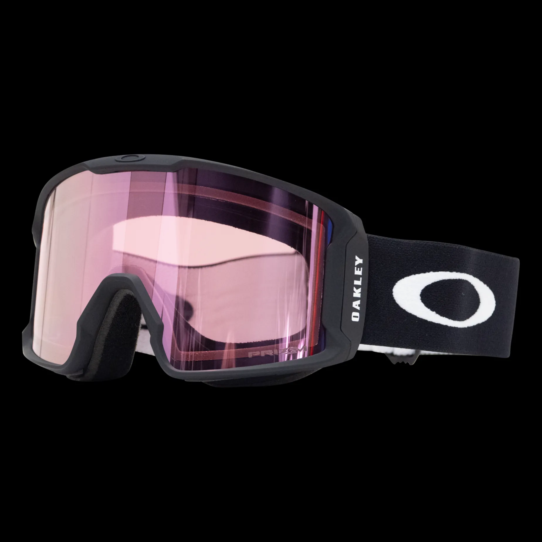 Goggles Line Miner L Matte Black /W Prizm Hi Pink 22/23, Skidglasogon Senior