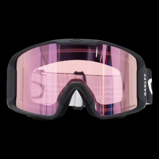 Goggles Line Miner L Matte Black /W Prizm Hi Pink 22/23, Skidglasogon Senior