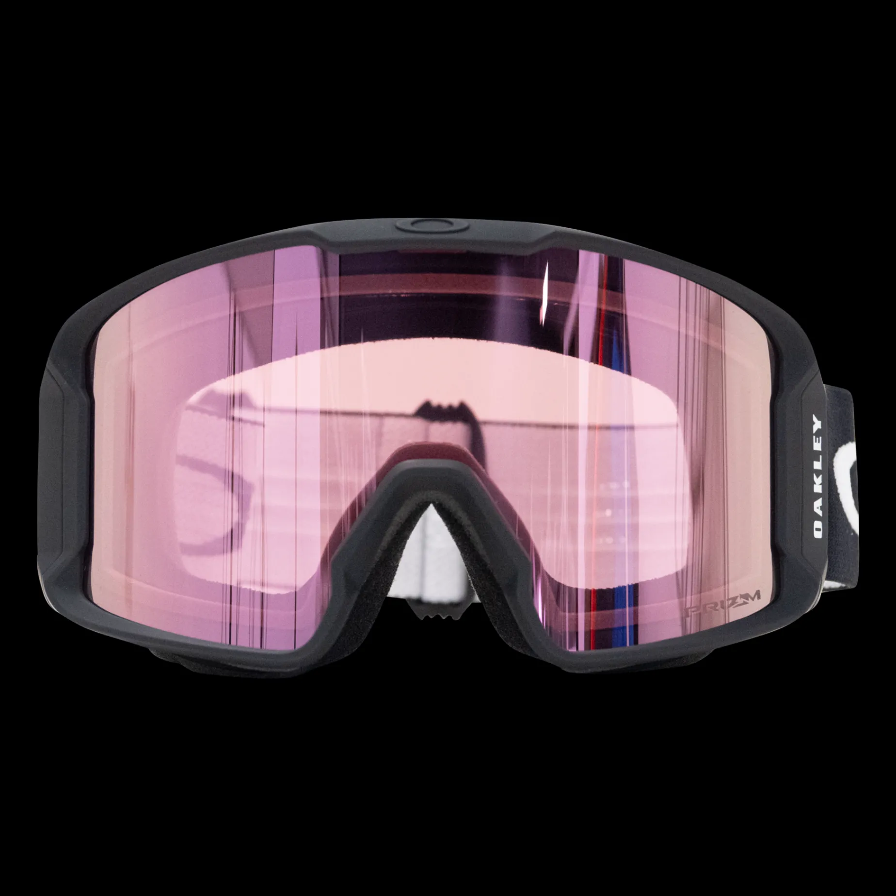 Goggles Line Miner L Matte Black /W Prizm Hi Pink 22/23, Skidglasogon Senior
