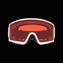 Goggles Target Line M Matte White /W Prizm Rose 23/24, Skidglasogon, Unisex