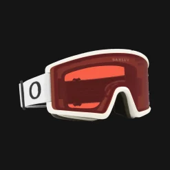 Goggles Target Line M Matte White /W Prizm Rose 23/24, Skidglasogon, Unisex