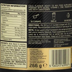 Gold Standard Bcaa Train & Sustain 266 G
