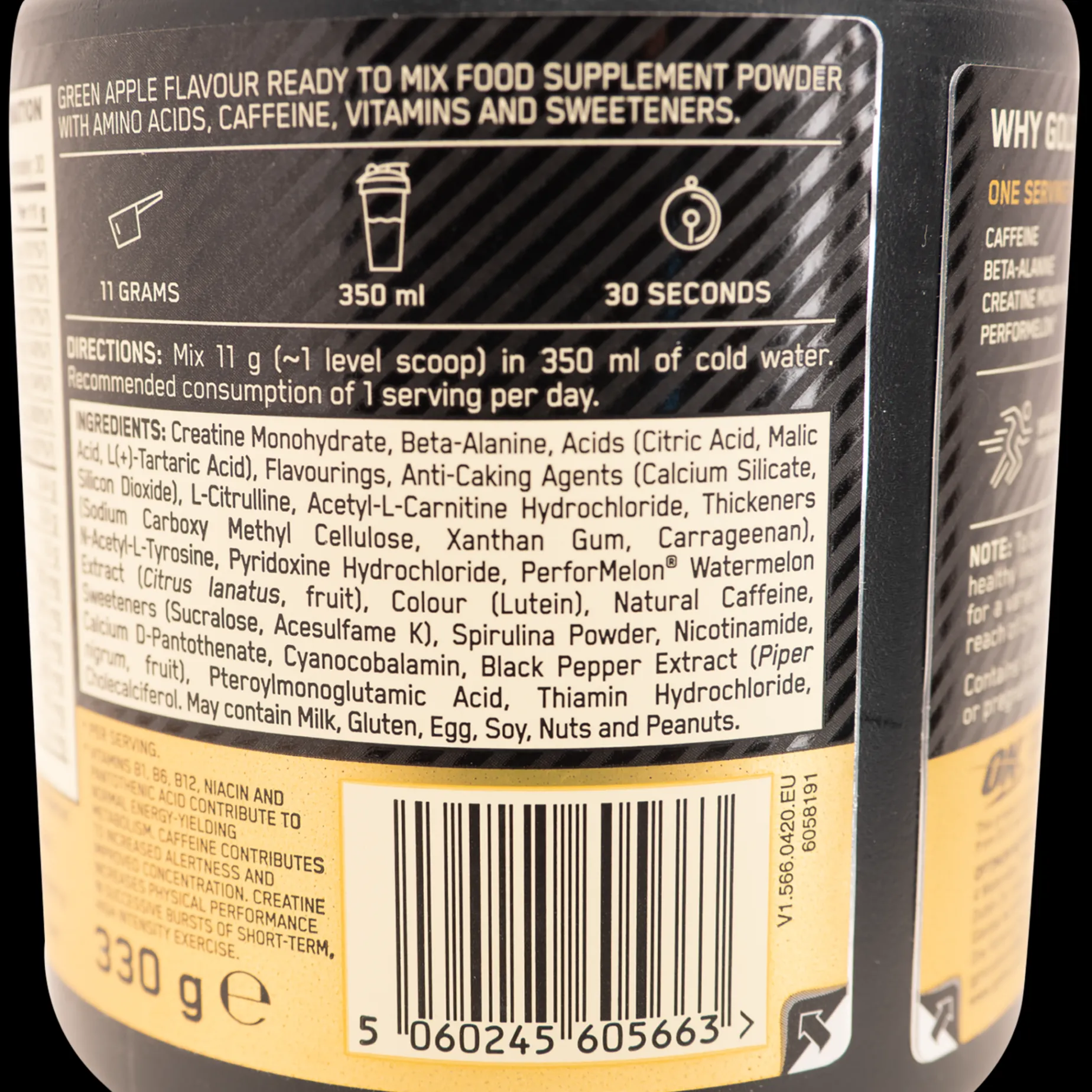 Gold Standard Pre Workout 330 G, Pre-Workout