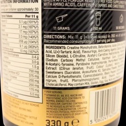 Gold Standard Pre Workout 330 G, Pre-Workout