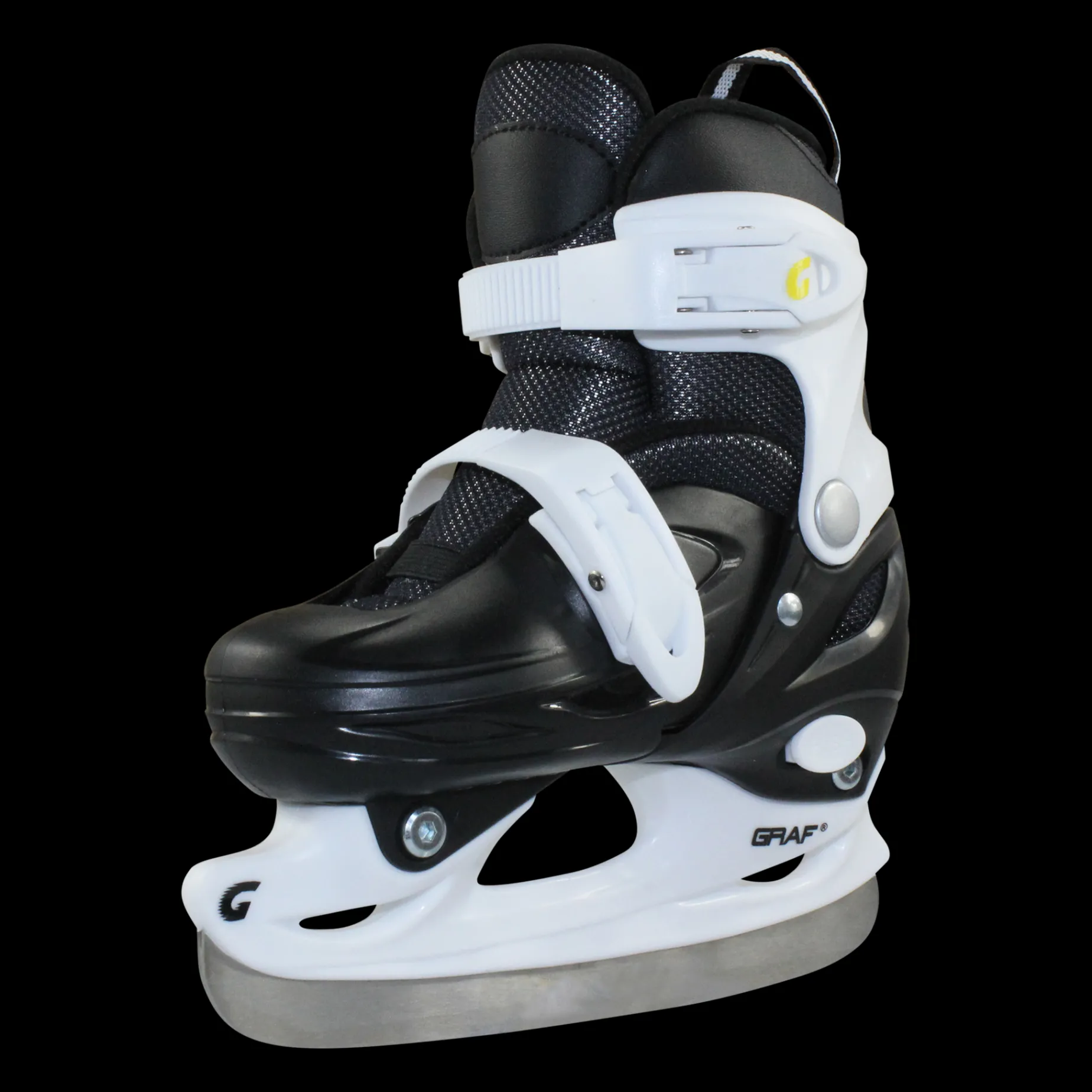 Graf Kid Adjustable Hardshell Ice Skate, Hockeyskridsko Barn