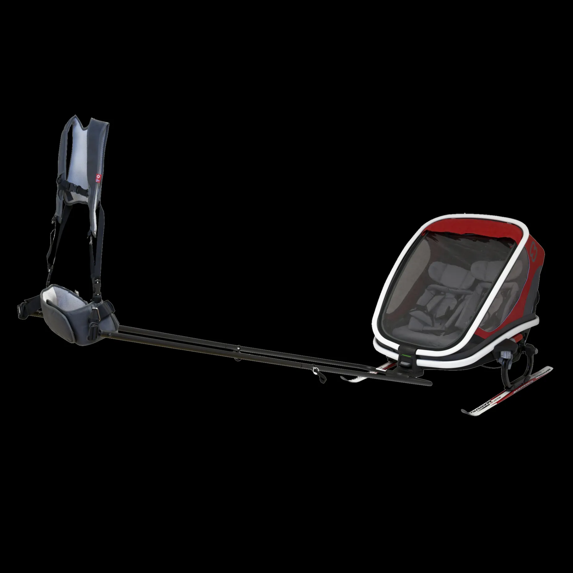 Hamax Skiing Kit Outback/Breeze 23/24, Skidset Till Outback Cykelvagn