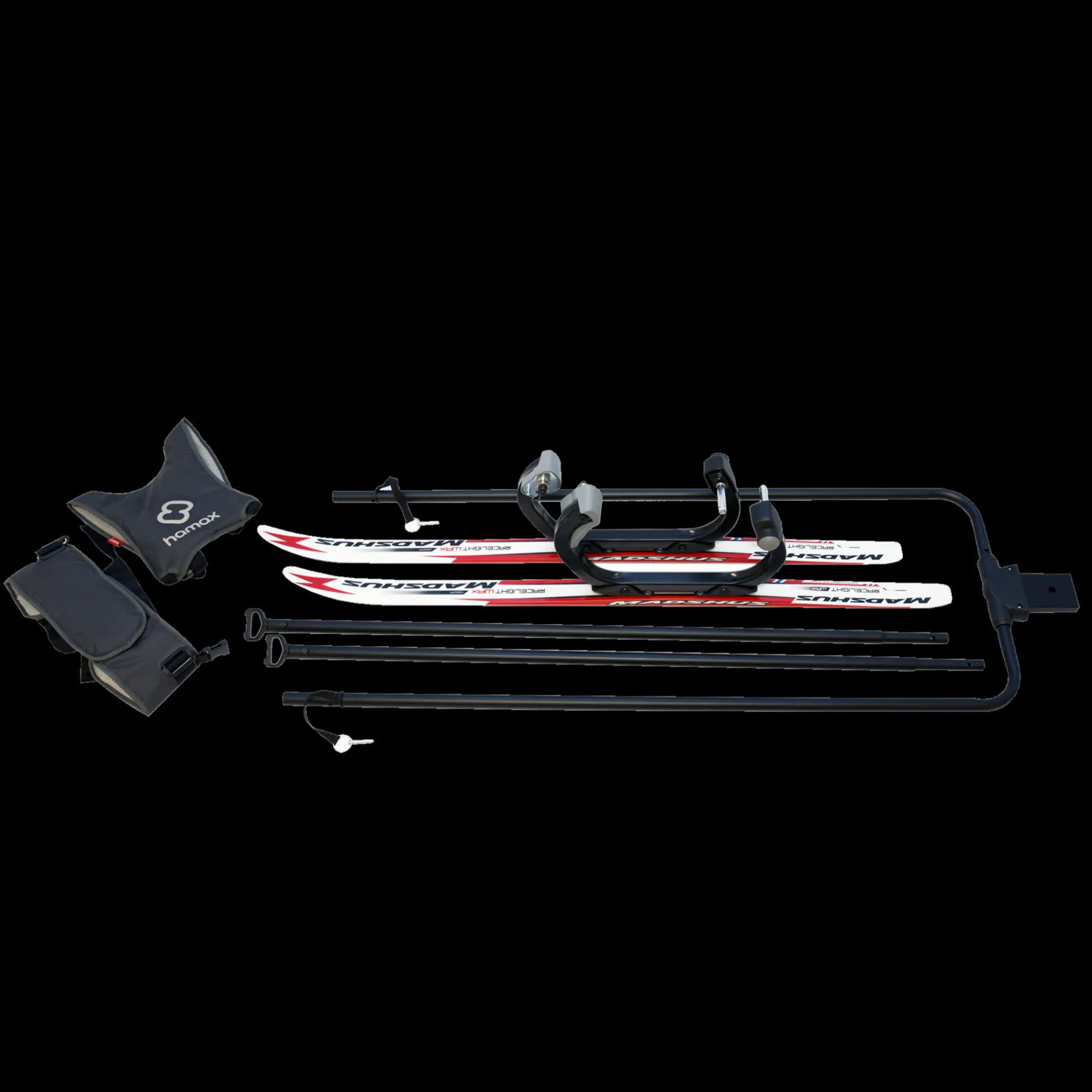 Hamax Skiing Kit Outback/Breeze 23/24, Skidset Till Outback Cykelvagn
