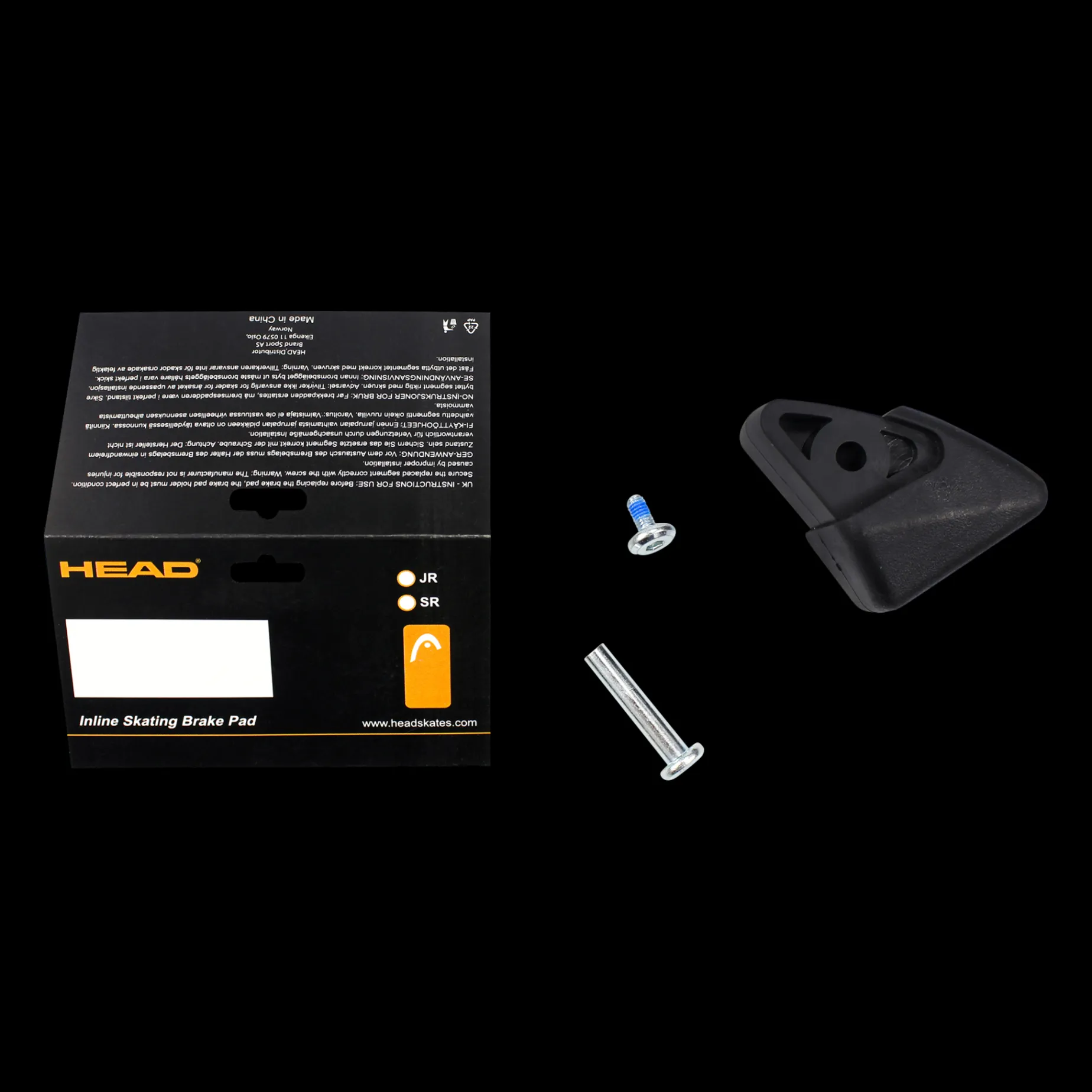 Head Inline Skate Brake Pad 23/24, Bromkloss Inlines Barn