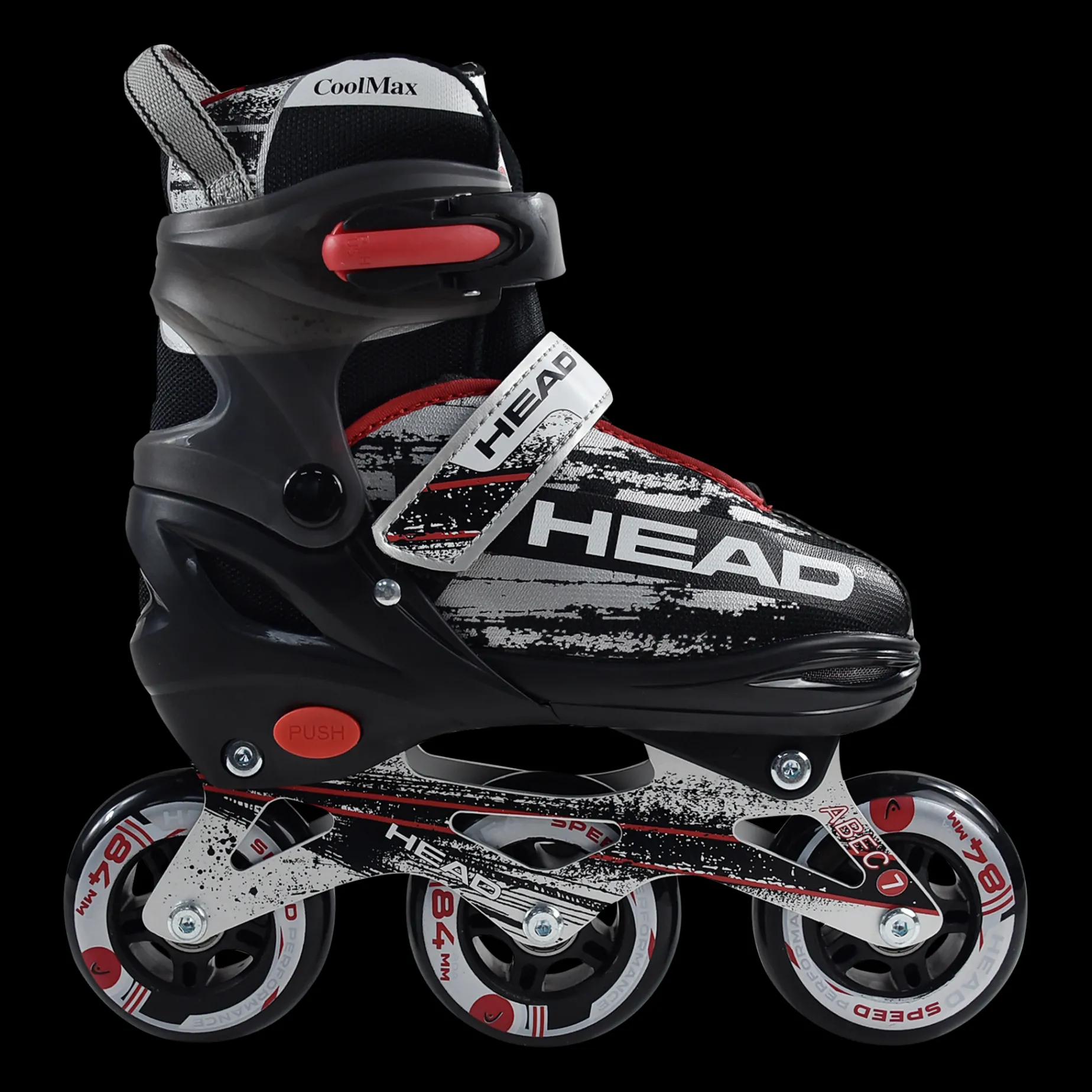 Head Raptor Kid Adjustable Inline Skate-23/24, Justerbar Inline Barn