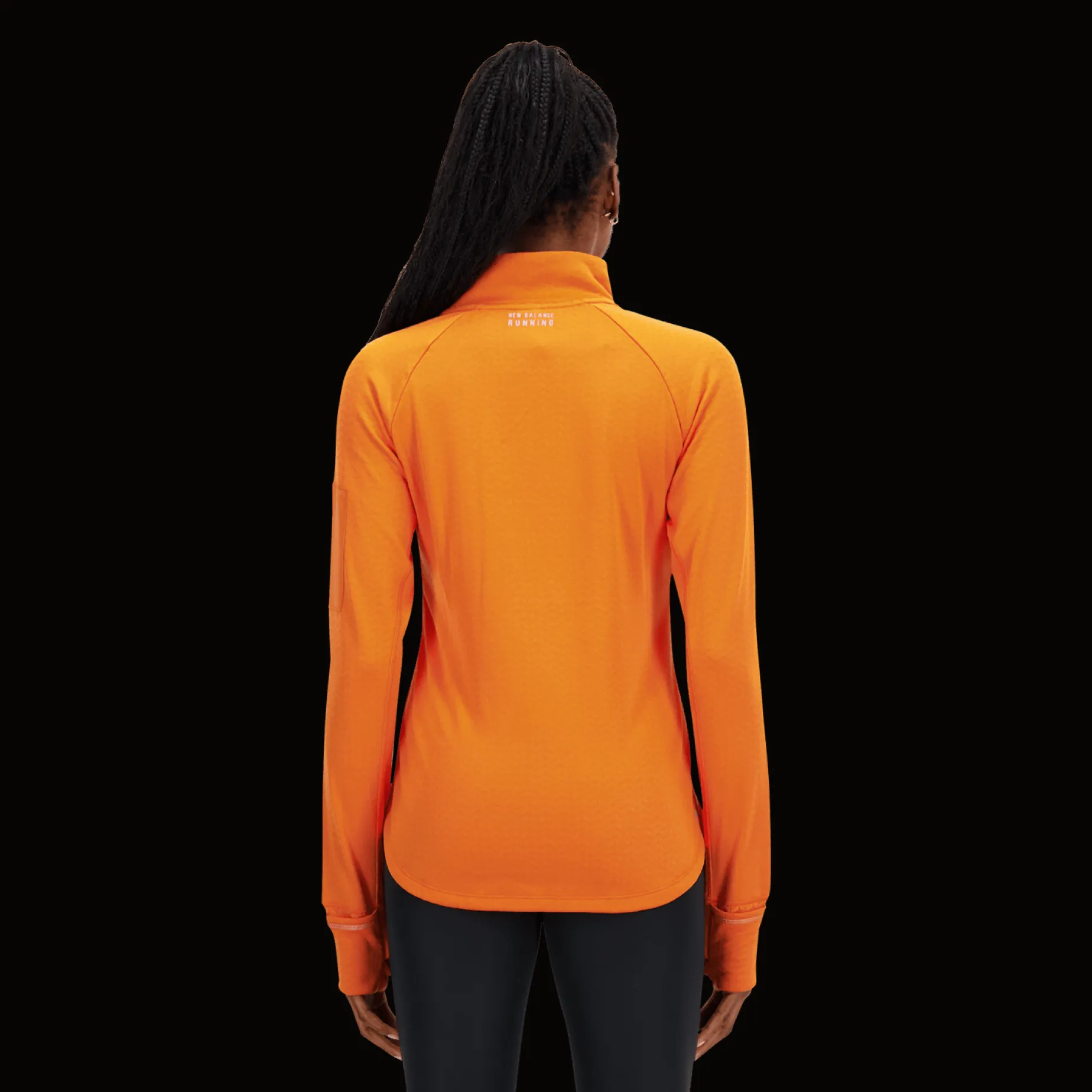 Heat Grid Half Zip, Traningstroja, Dam