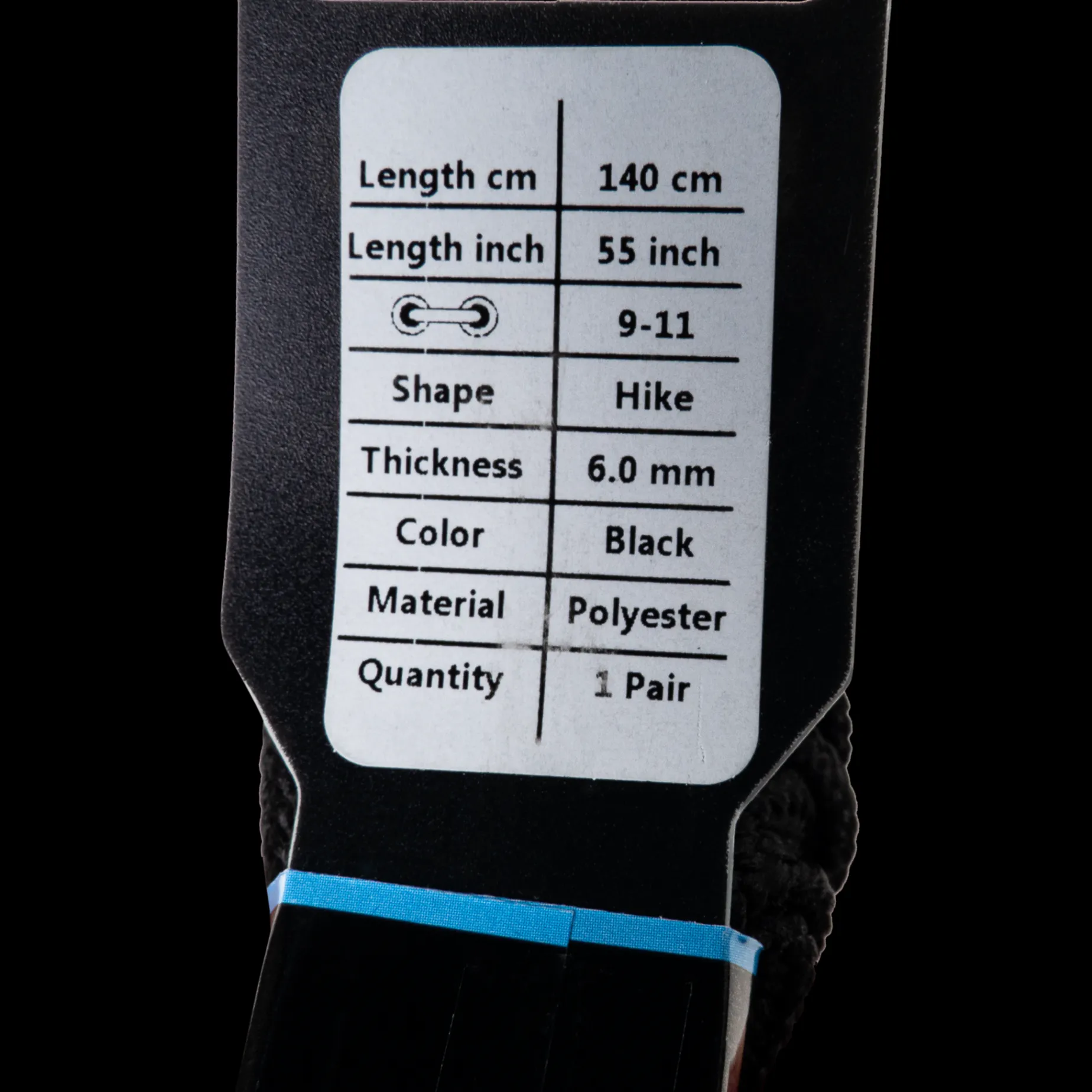 Hike 140 Black, Skosnore