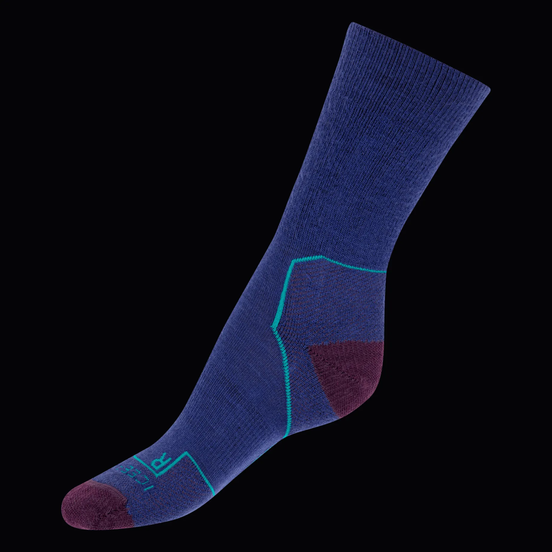 Hike+ Medium Crew, Vandringsstrumpa, Merinoull, Dam