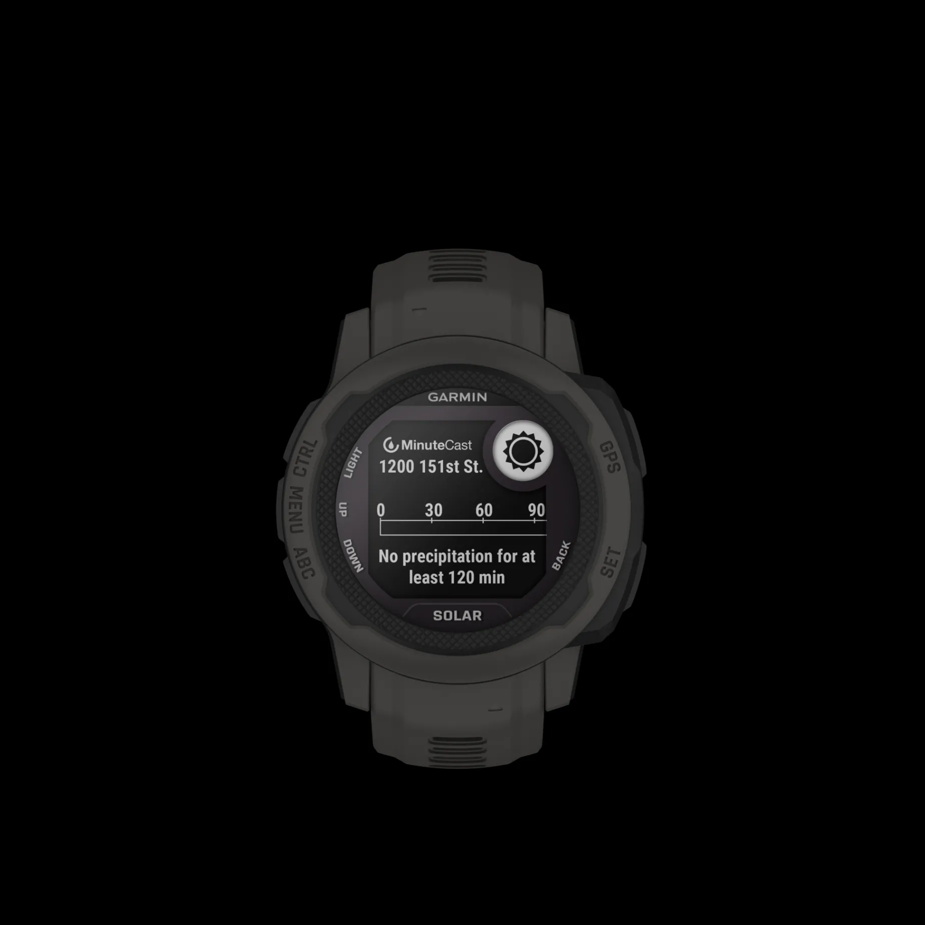 Instinct 2S, Solar, Graphite, Multisportklocka, Unisex