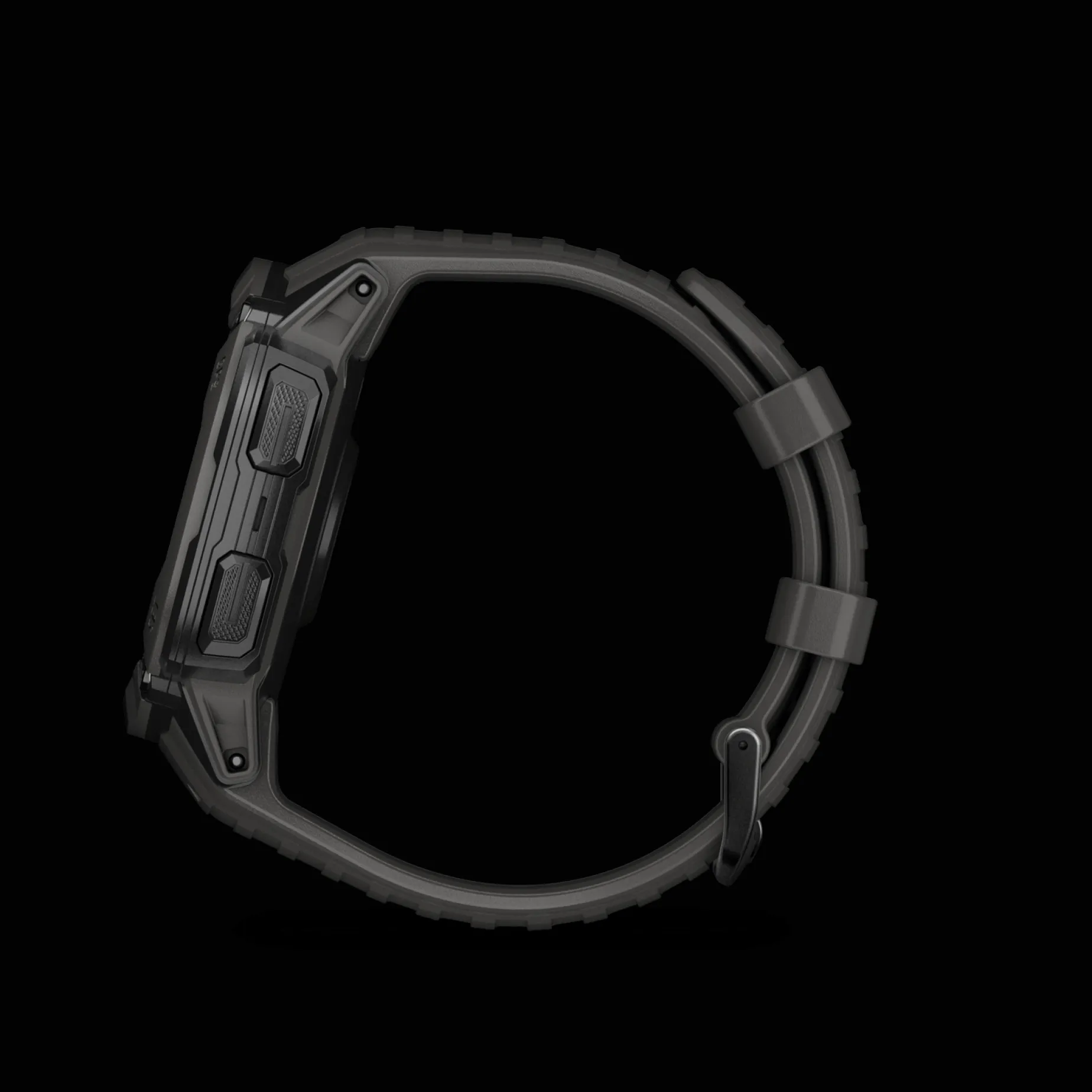 Instinct 2X, Solar, Graphite, Multisportklocka, Fitnessklocka, Unisex