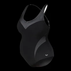 Isabel Light Cross Back One Piece Plus, Baddrakt Dam