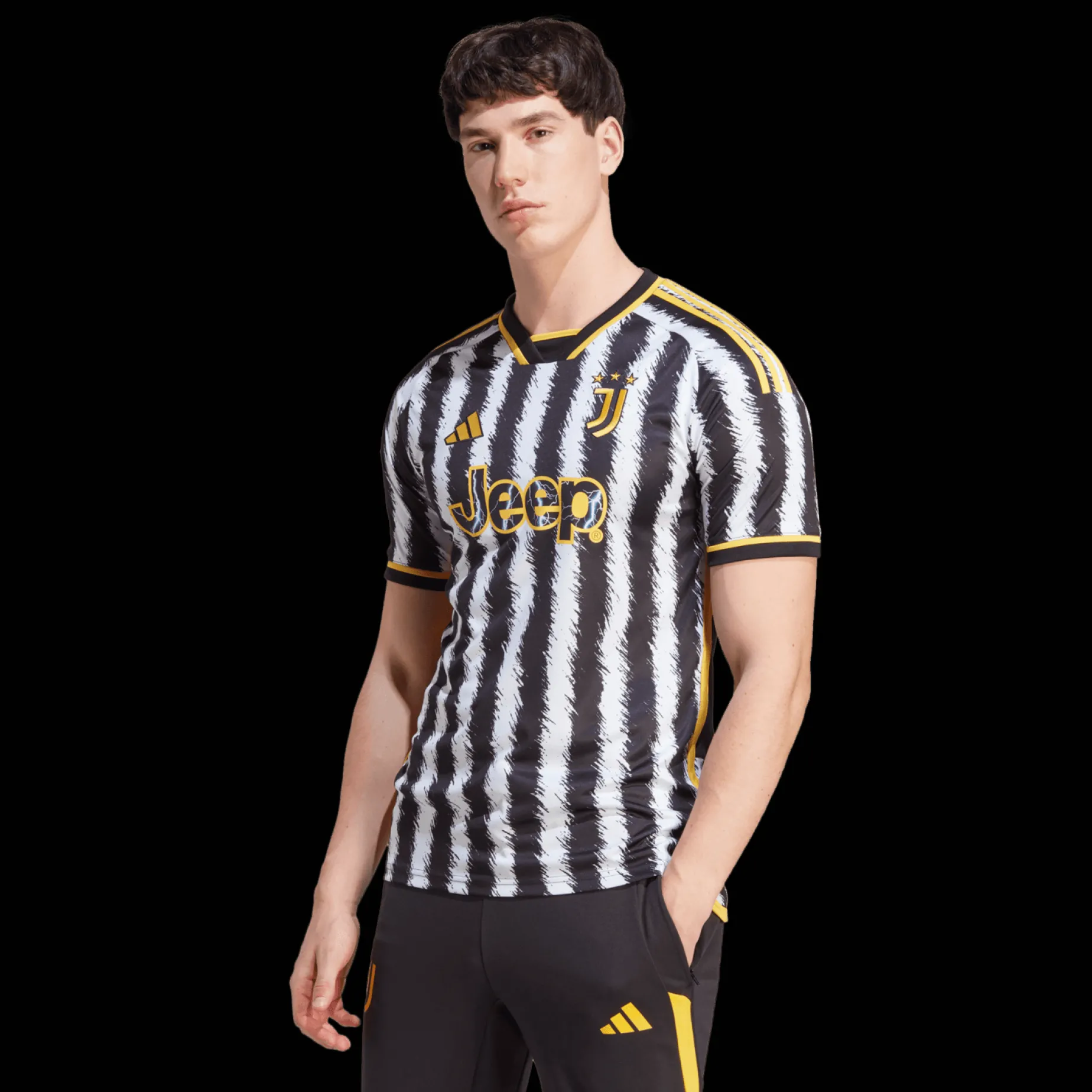 Juventus Home Jersey 23/24, Fotbollsdrakt, Herr