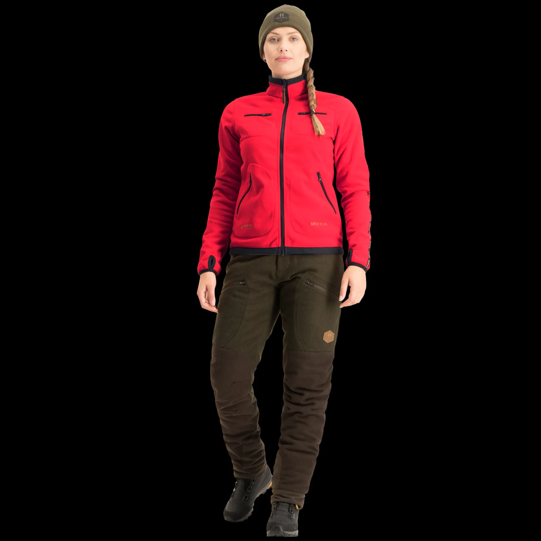 Kamko Fleece Women, Fleecejacka, Dam