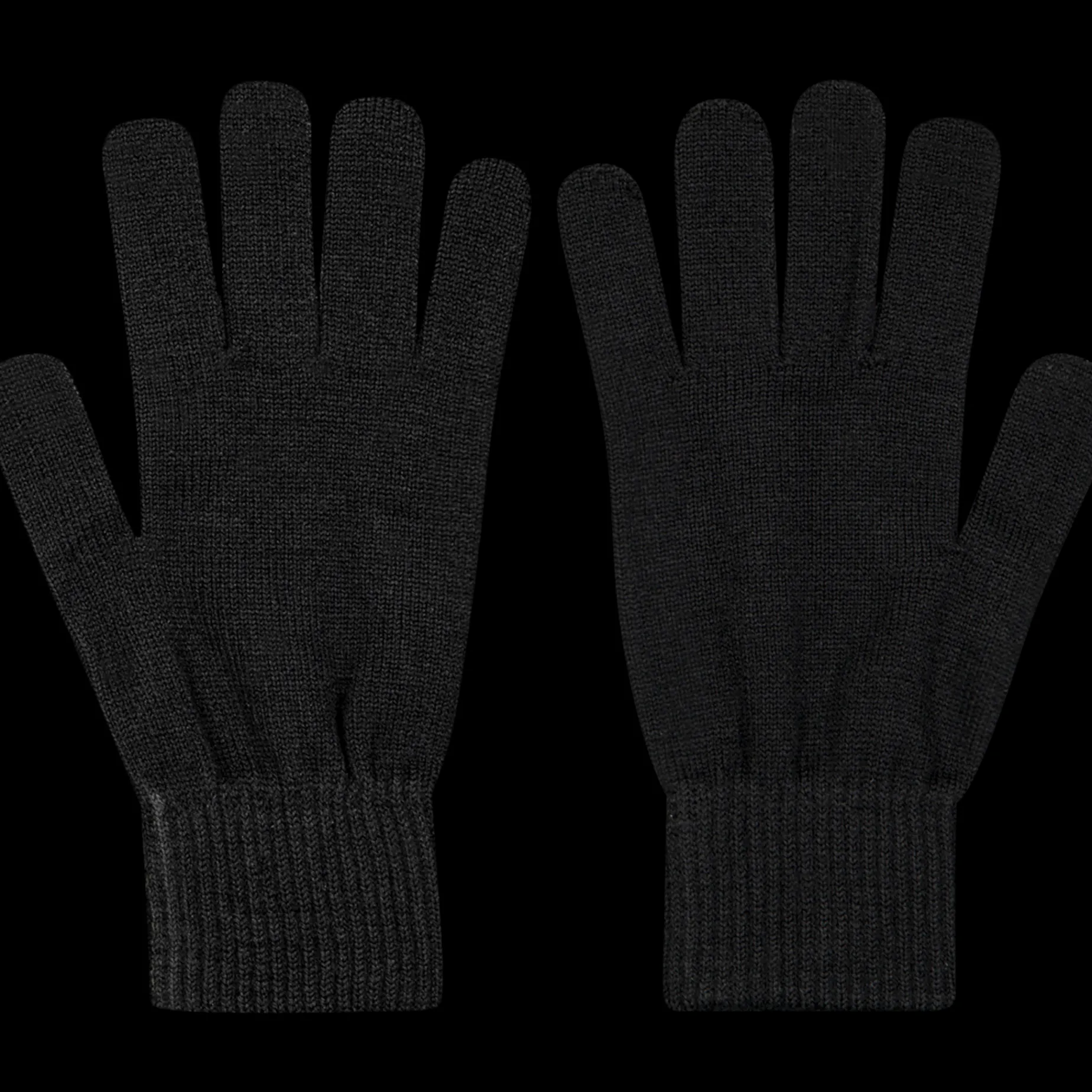 Knitted Merino Glove, Stickade Vantar