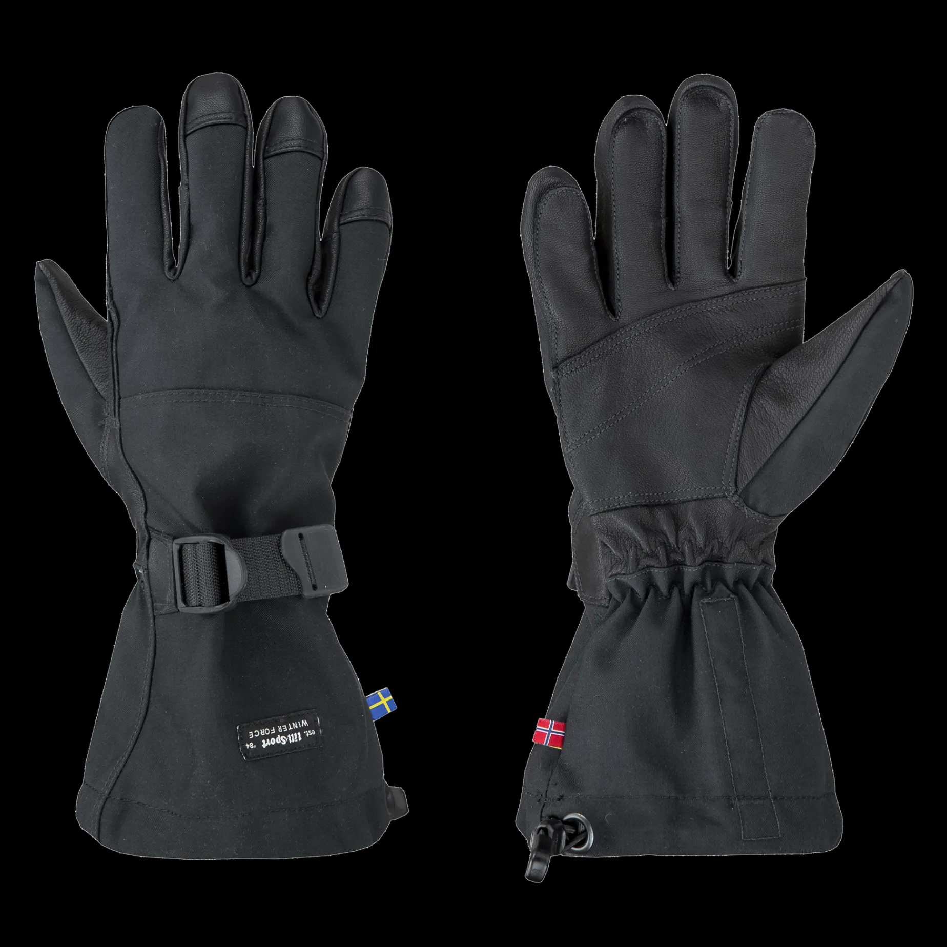 Lill Sport Kaspersen Winter Force Glove Black (Sport) 22/23, Handskar, Unisex