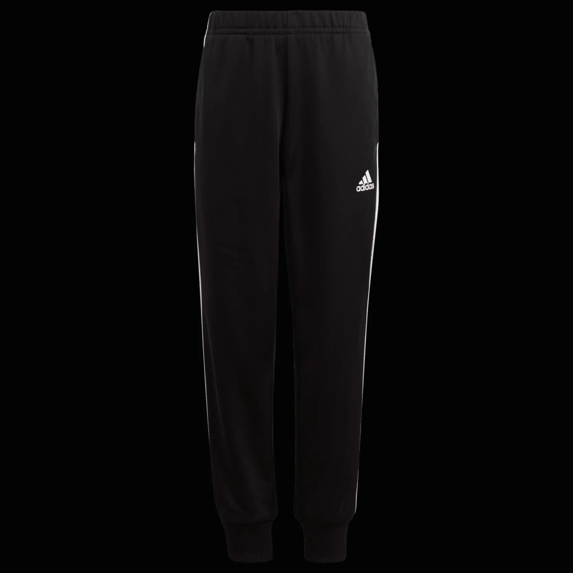 Little Kids Essential 3-Stripes Shiny Tracksuit, Traningsoverall, Barn