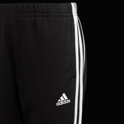 Little Kids Essential 3-Stripes Shiny Tracksuit, Traningsoverall, Barn