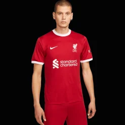 Liverpool Fc Dri-Fit Stadium Jersey Short Sleeve Home 23/24, Fotballsstall, Herr