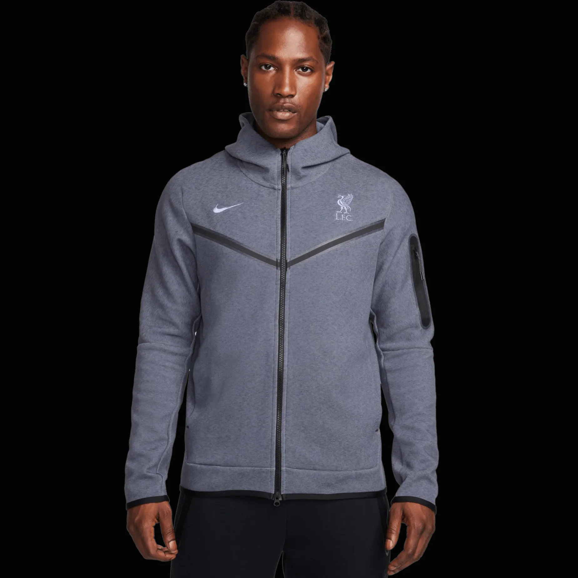 Liverpool Fc Techfleece Hoodie, Huvtroja, Unisex