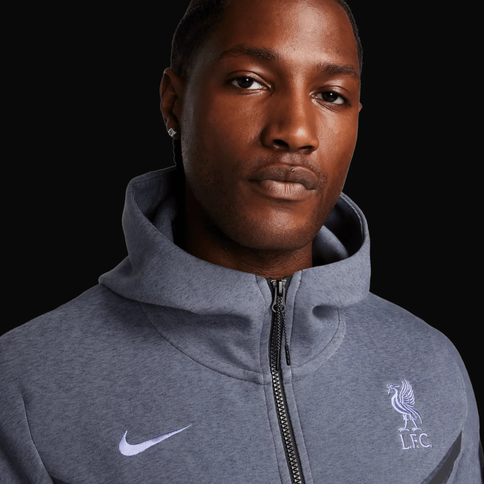 Liverpool Fc Techfleece Hoodie, Huvtroja, Unisex