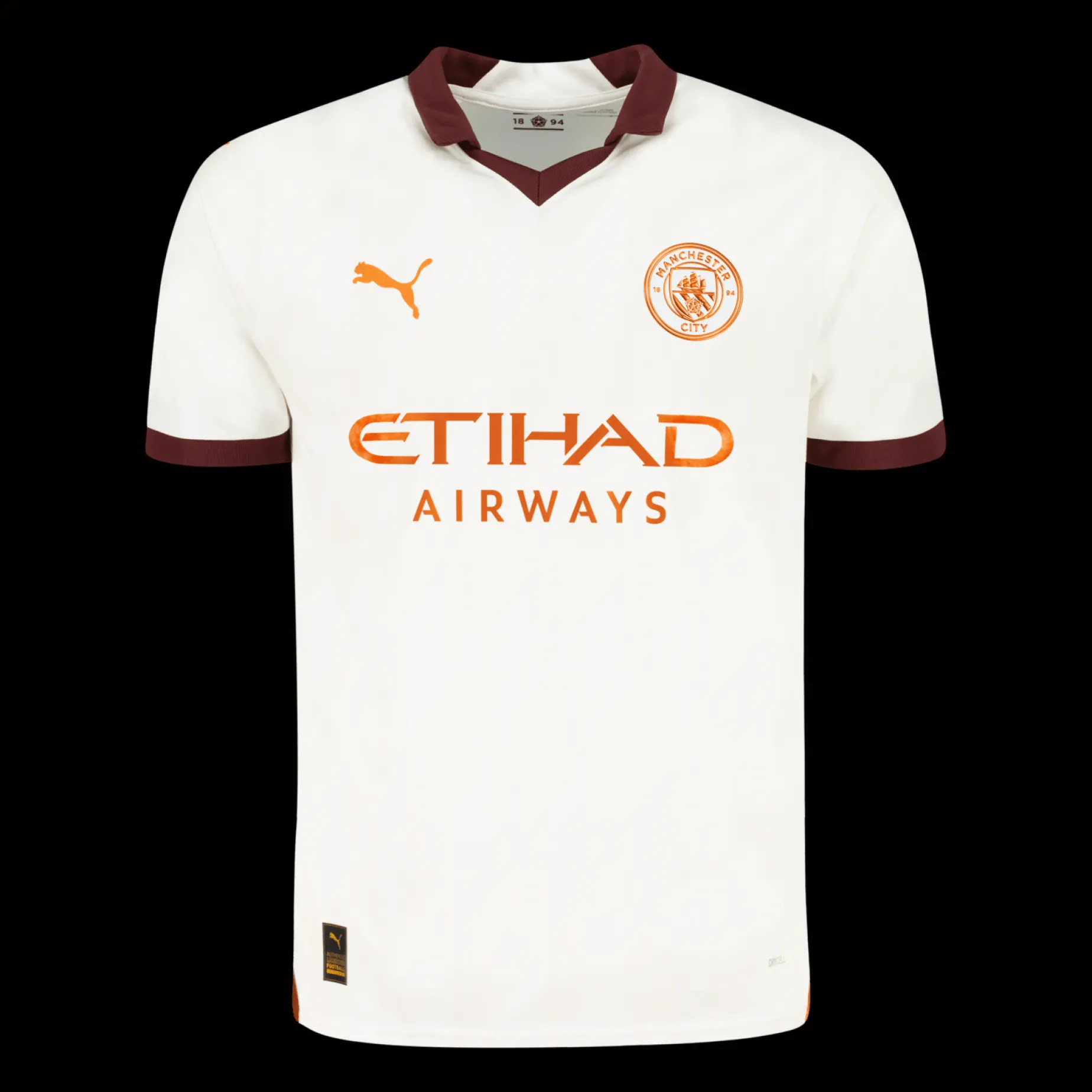 Manchester City Away Jersey Replica 23/24, Fotbollsdrakt, Unisex