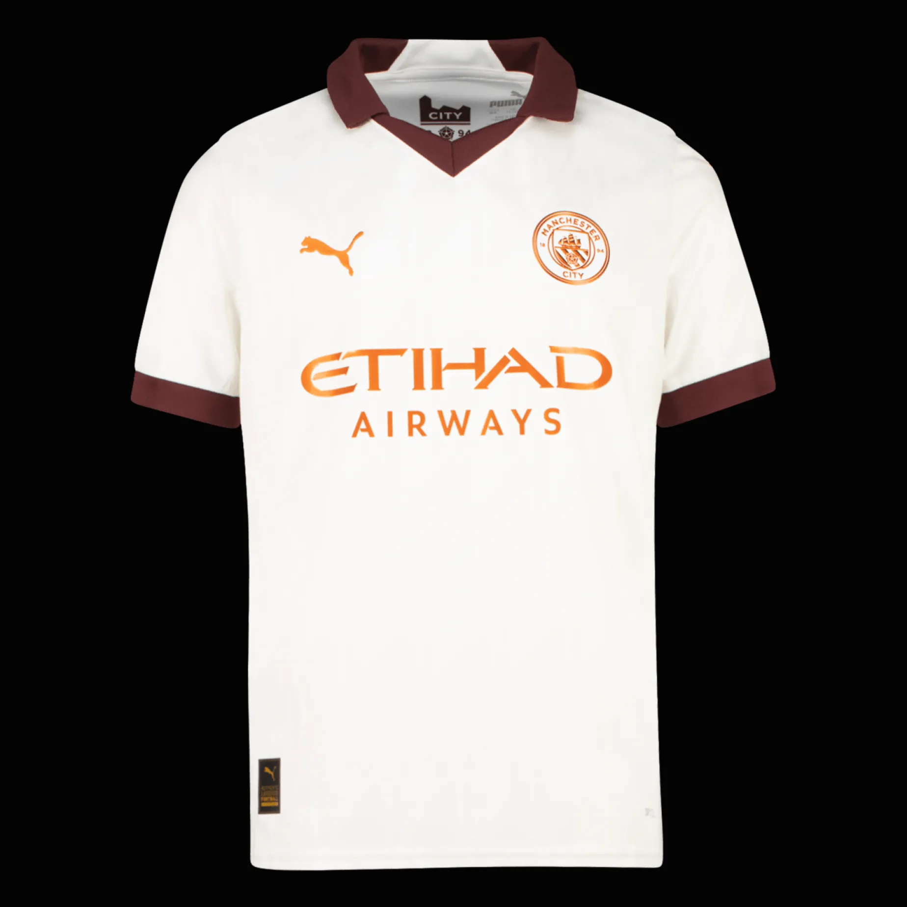 Manchester City Away Jersey Replica 23/24, Fotbollsdrakt, Junior