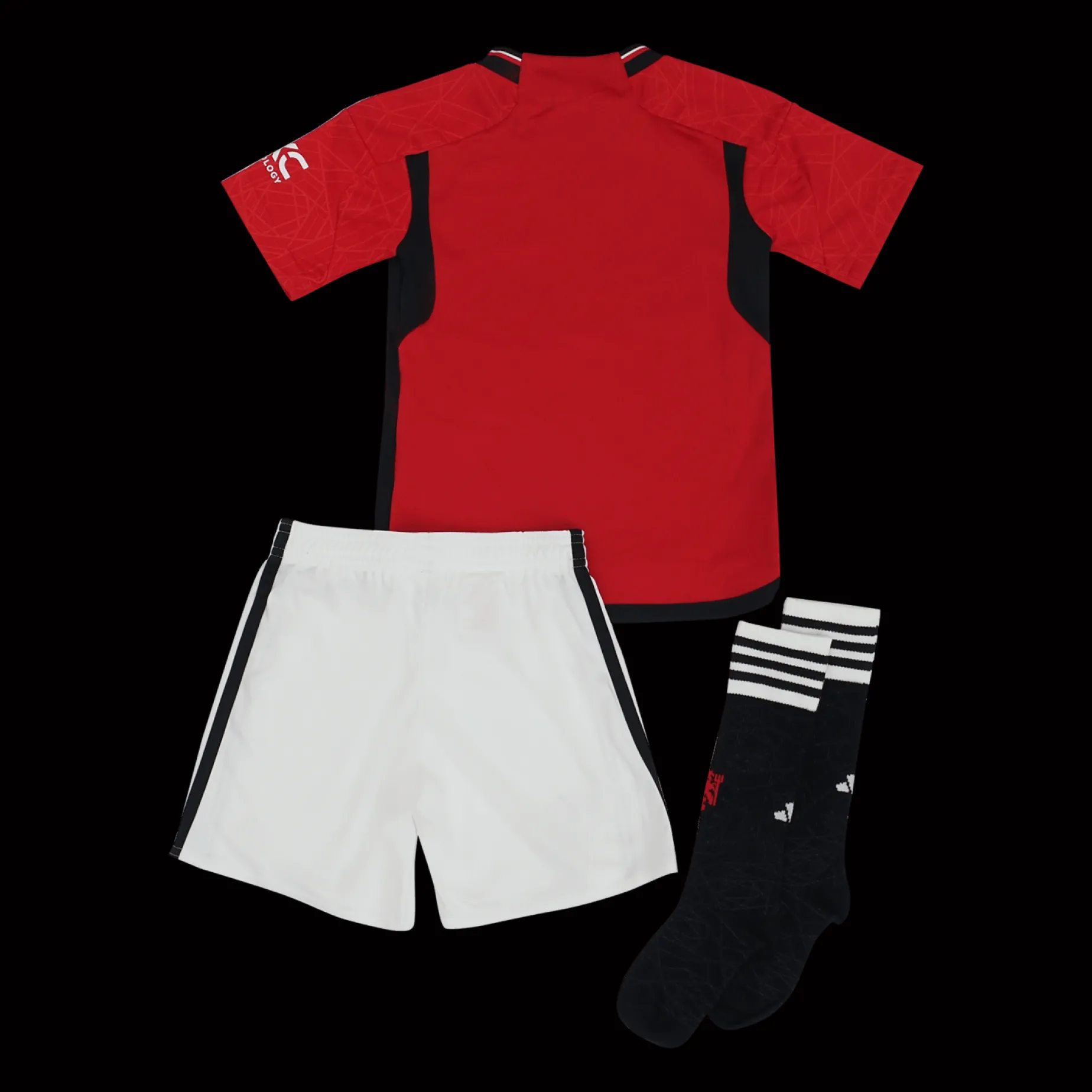 Manchester United Home Mini 2023/24, Fotbollskit, Barn