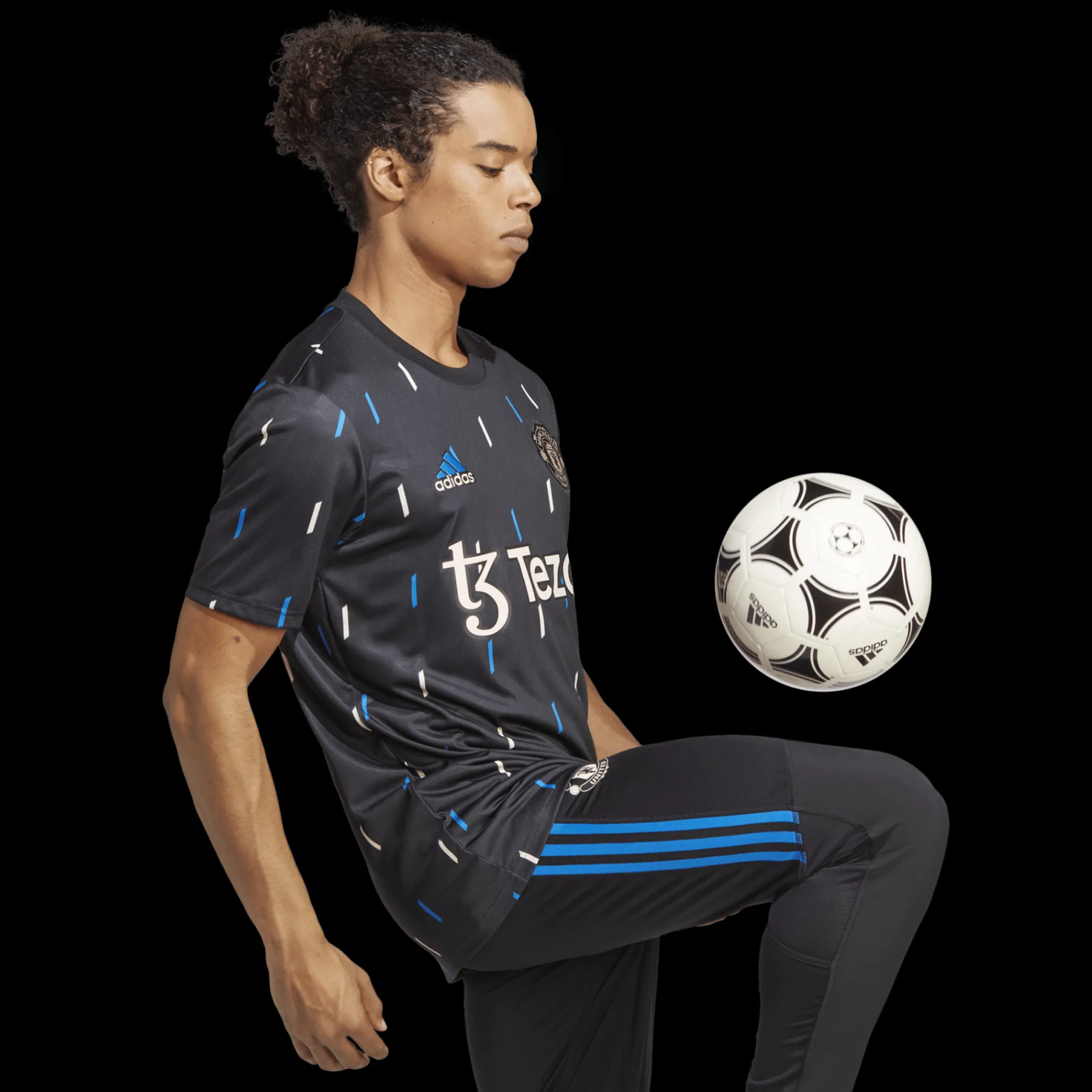 Manchester United Pre Match Shirt, Fotbollstroja Herr