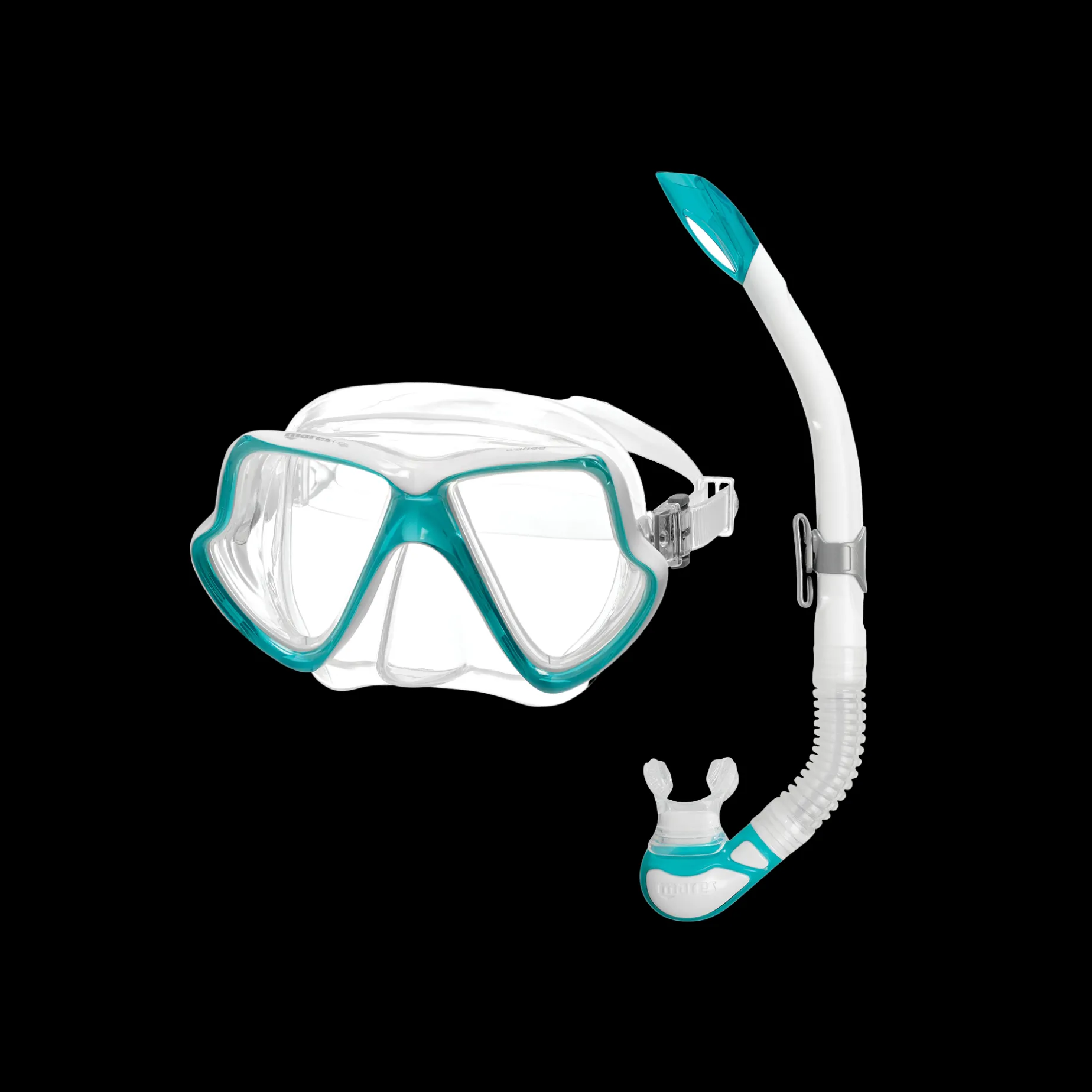 Mask + Snorkel Set Wahoo, Snorkelset Unisex
