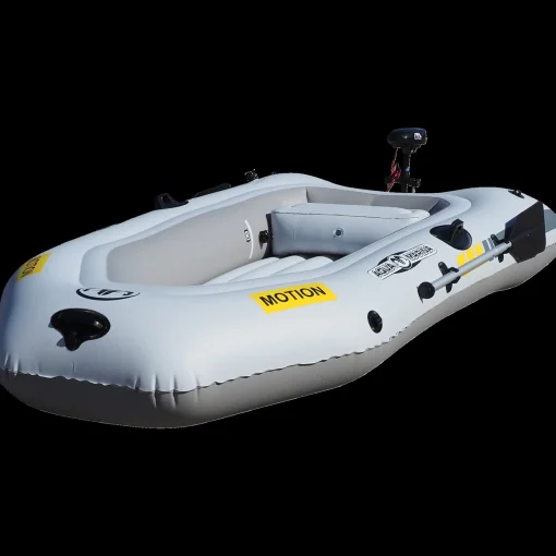 Motion Sports Boat With Electric Motor T-18, Gummibat