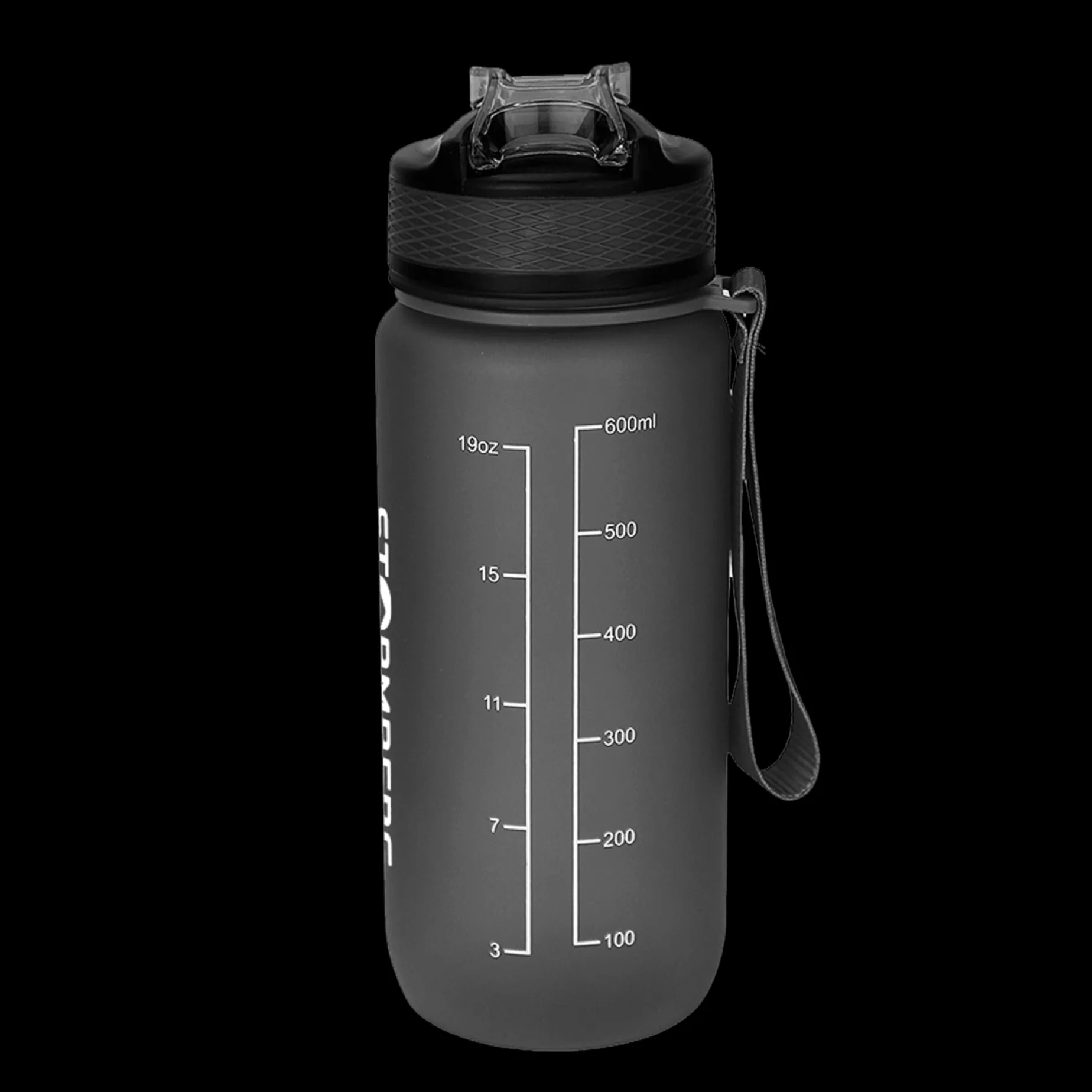 Motivational Bottle 0,6L, Motiverande Dryckesflaska