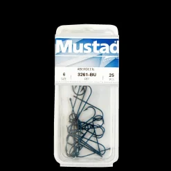 Mustad Aberdeen Metkrok 3261-Bu-10, 25-Pack