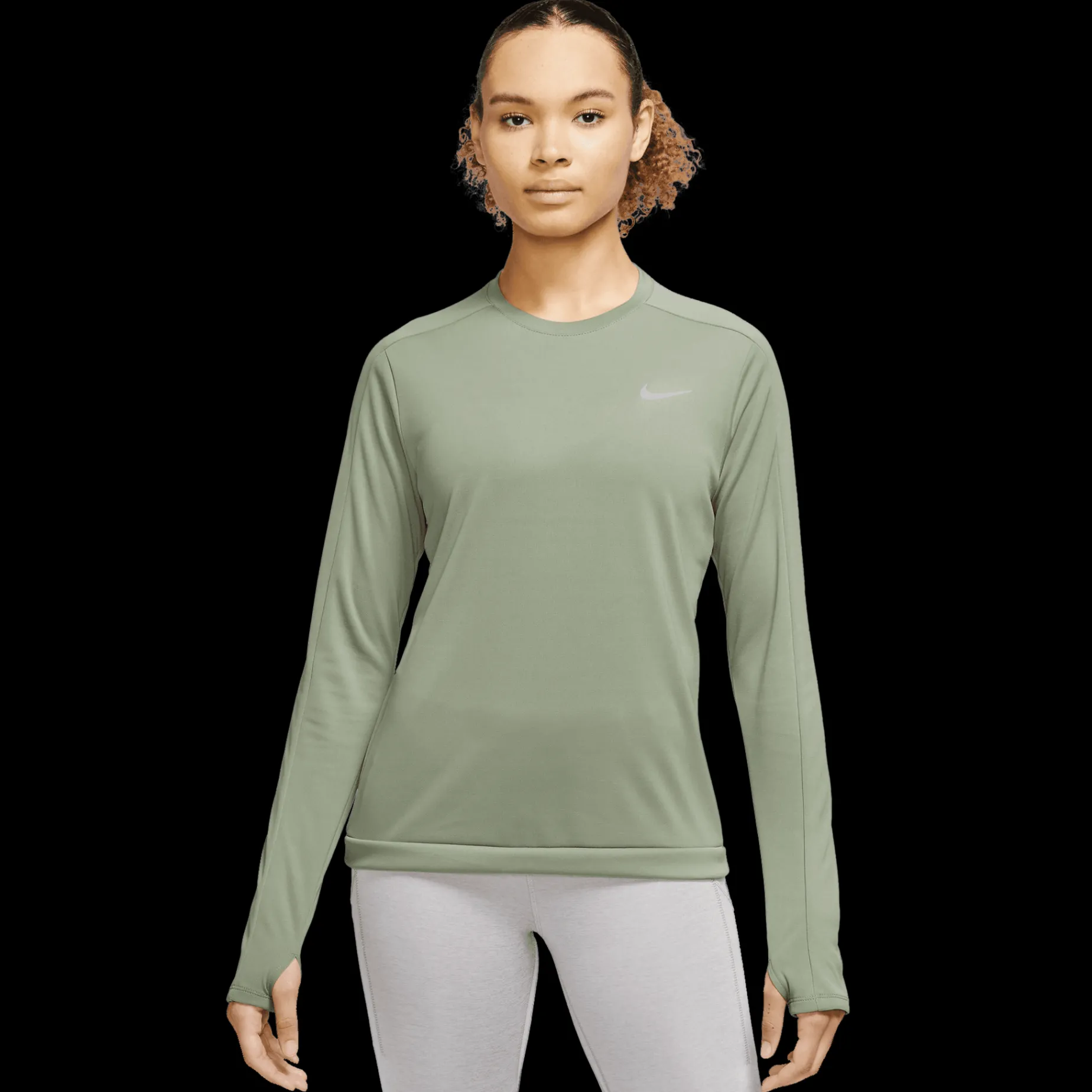 Nike Dri-Fit Pacer Crew, Traningstroja , Dam