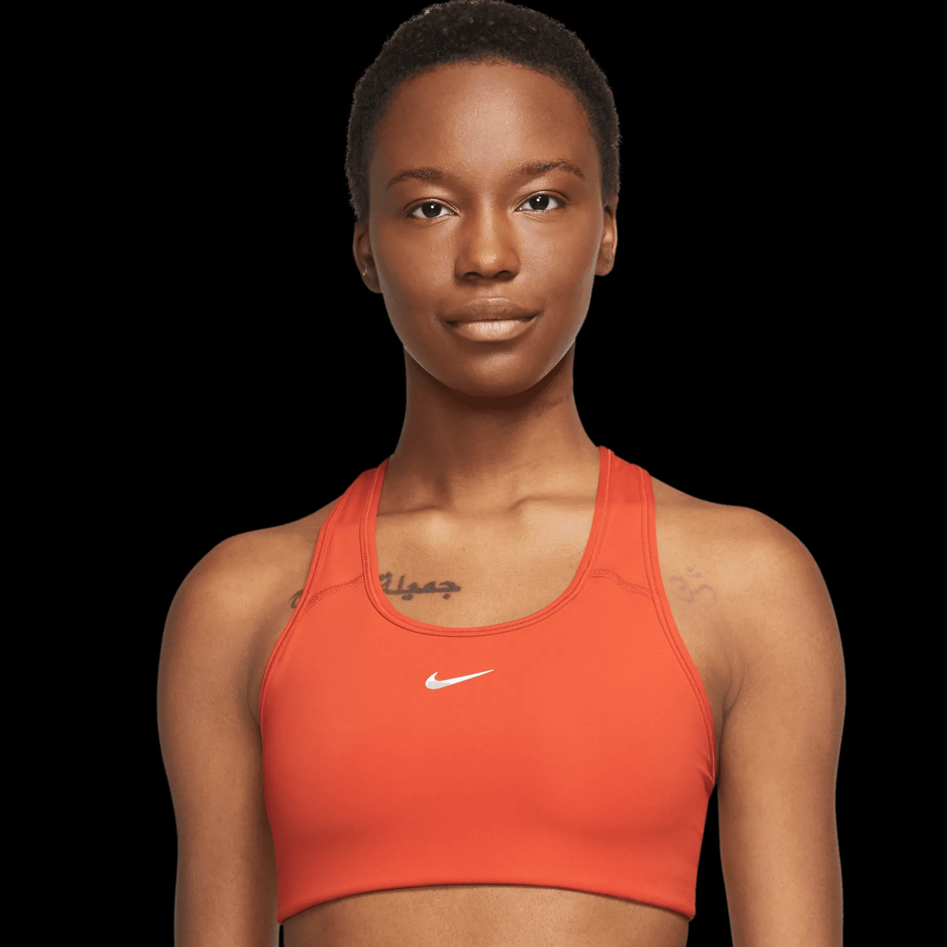 Nike Dri-Fit Swoosh 1 Piece Pad Bra, Sport-Bh Dam