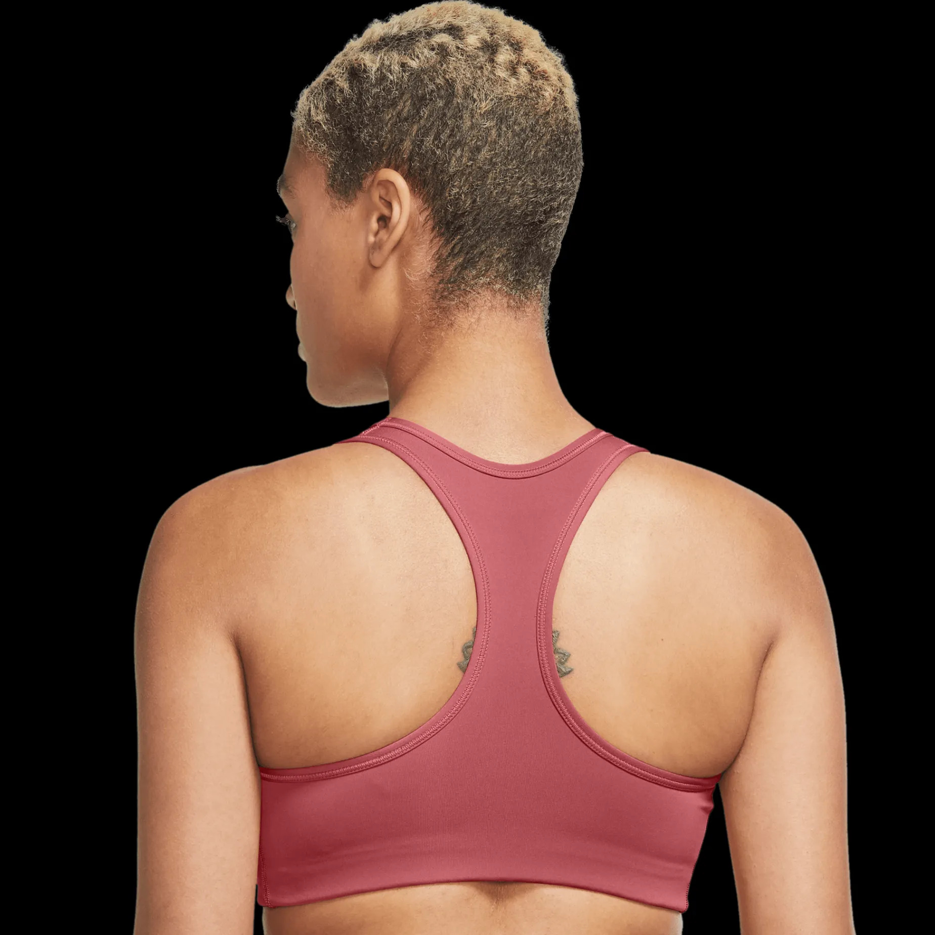 Nike Dri-Fit Swoosh 1 Piece Pad Bra, Sport-Bh Dam