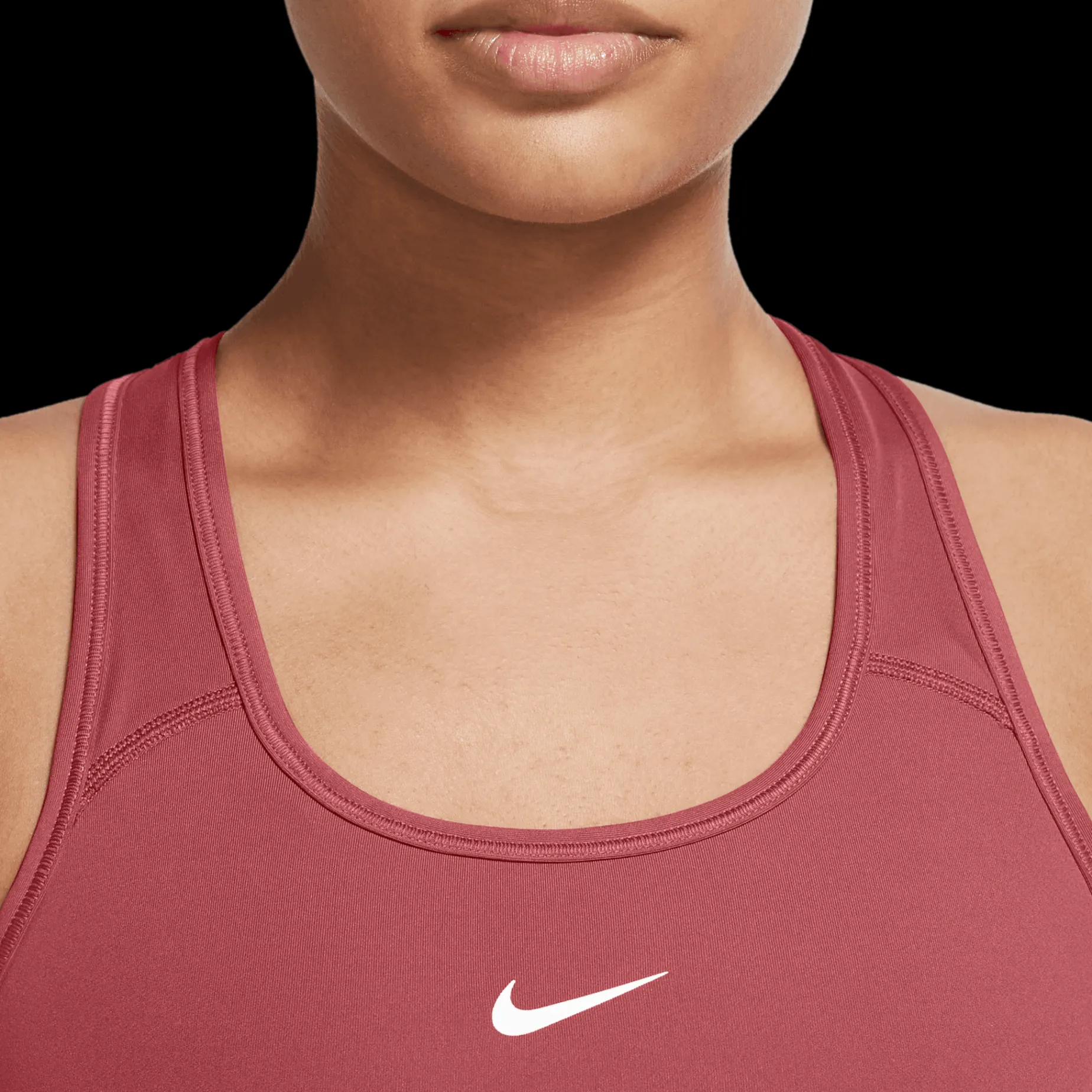 Nike Dri-Fit Swoosh 1 Piece Pad Bra, Sport-Bh Dam