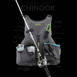 Nrs Chinook Fishing Pfd, Fiskevast Unisex