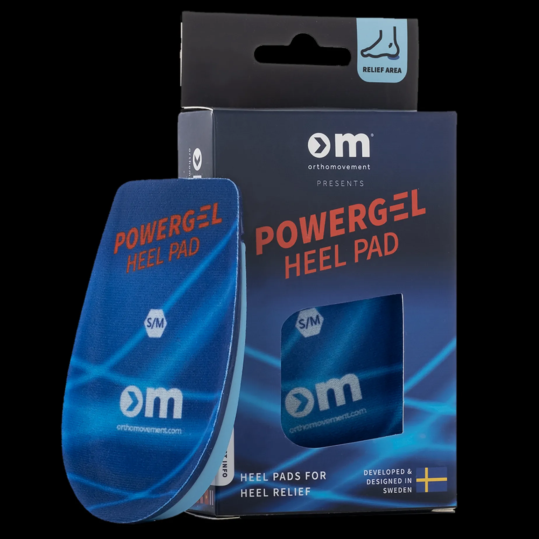 Om Heel Pad - One Color, Powergel Halkudde