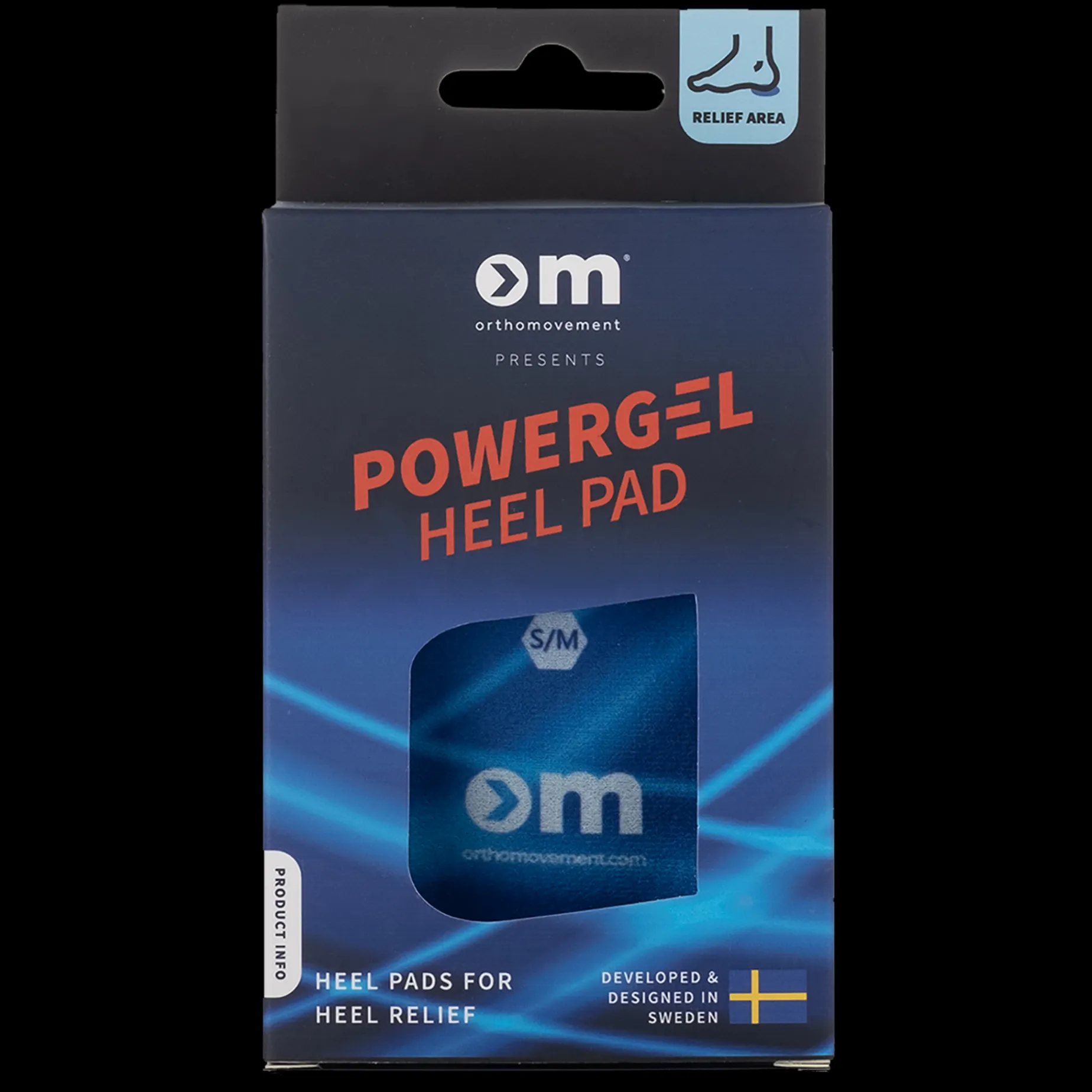 Om Heel Pad - One Color, Powergel Halkudde
