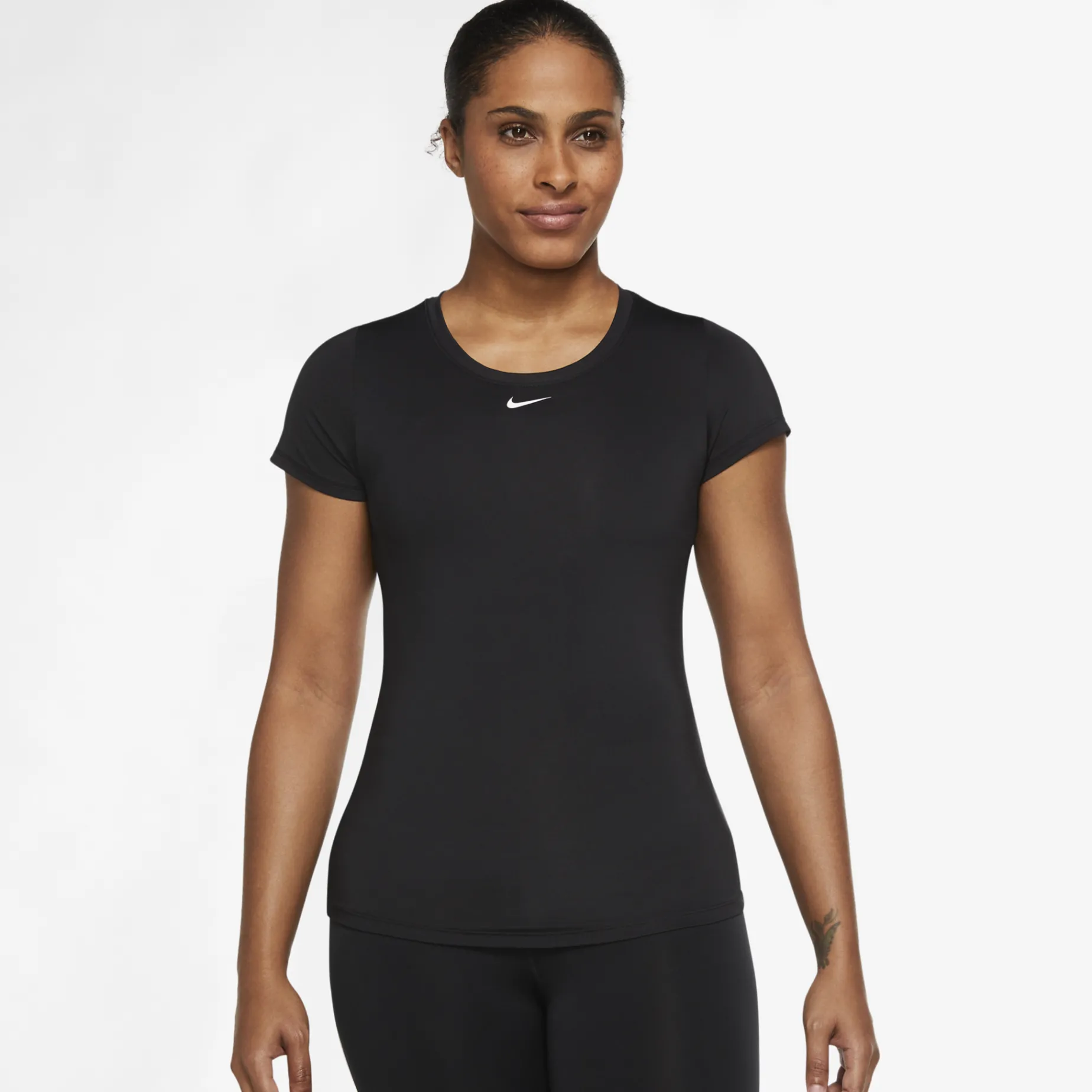 One Dri-Fit Short Sleeve Slim Top, T-Shirt Dam