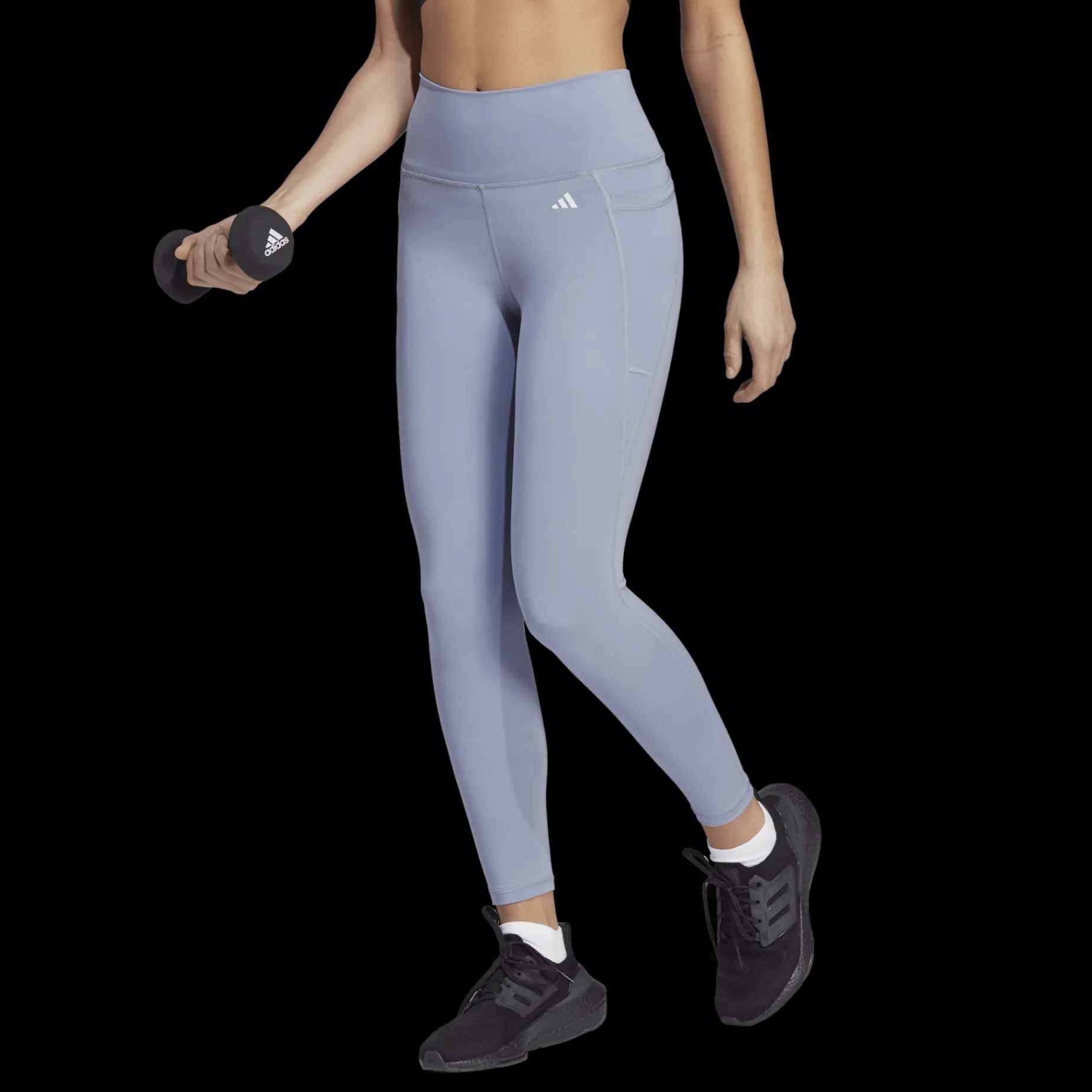 Optime Stash Pocket High-Waisted 7/8 Tights, Traningstights Dam