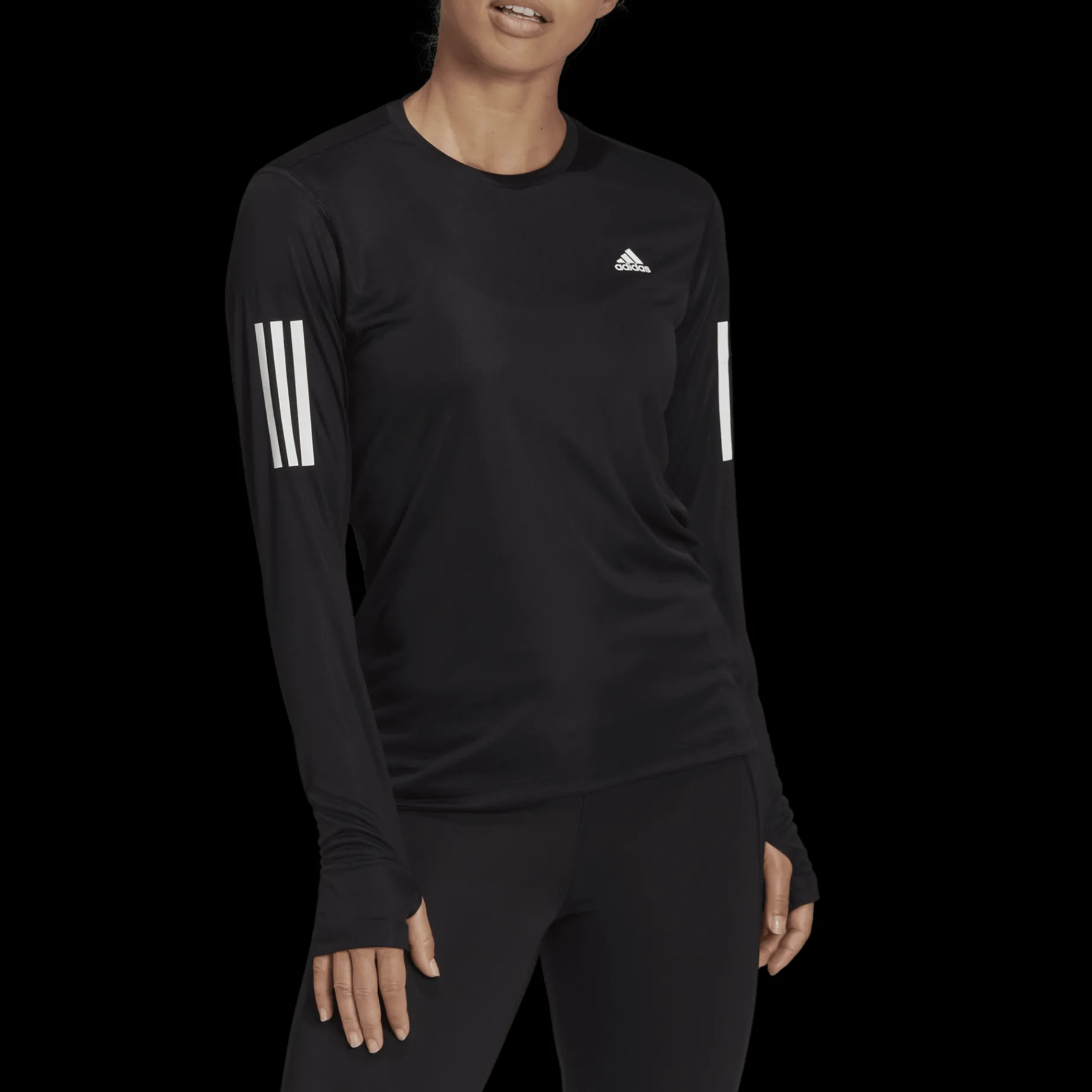Own The Run Long Sleeve, Traningstroja Dam