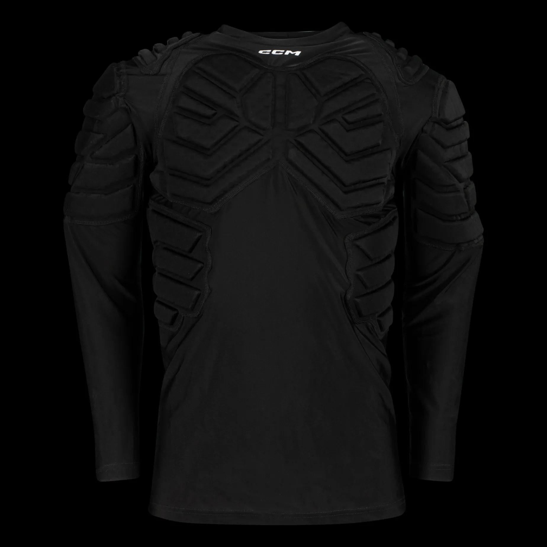 Padded Goalie L/S Ad, Kompressionstroja Herr