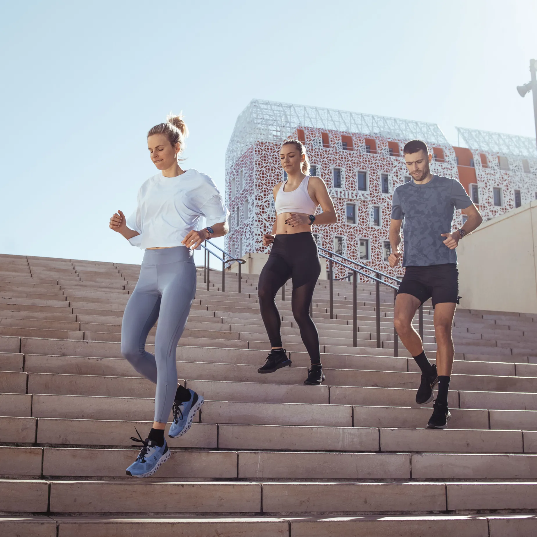 Polar Pacer Whi/Whi S-L, Loparklocka Unisex