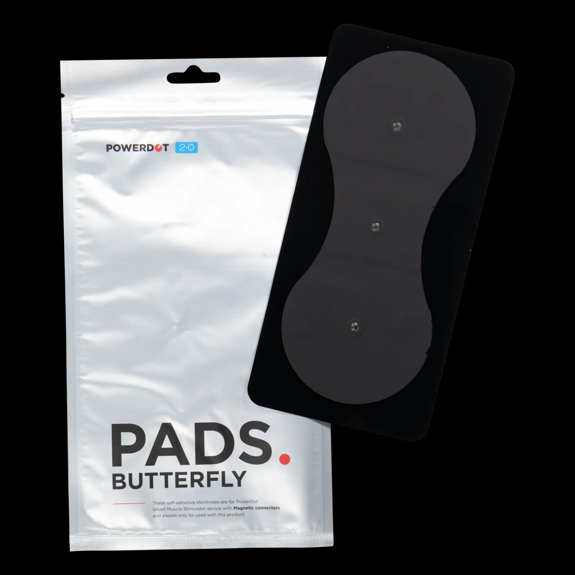 Powerdot Magnetic Pad Black Butterfly 2.0, Elektrokudde