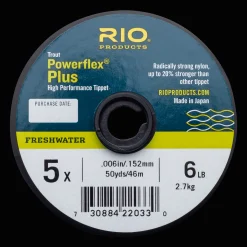 Powerflex Plus Tippet 5X 0.15Mm/2.7Kg 46, Tafsmaterial